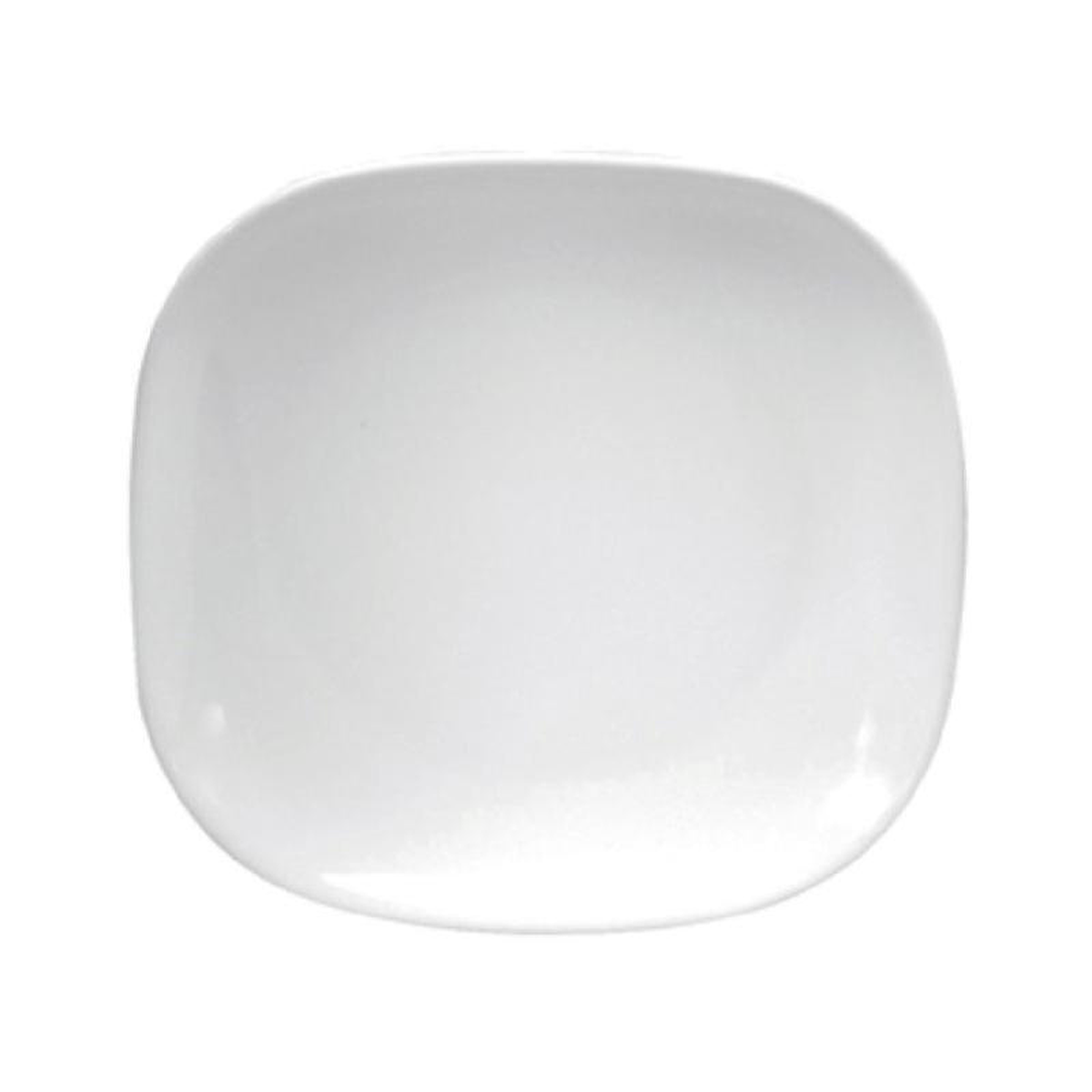 1880 Hospitality F9000000111S 5-12 Inch Square Plate Porcelain Scratch and Mark Resistant
