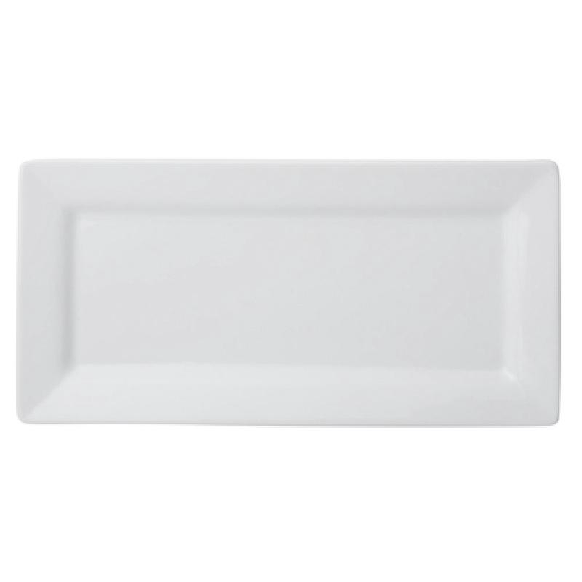 Arc Cardinal FJ830 12-14 Inch Flatbread Plate Rectangular Porcelain White