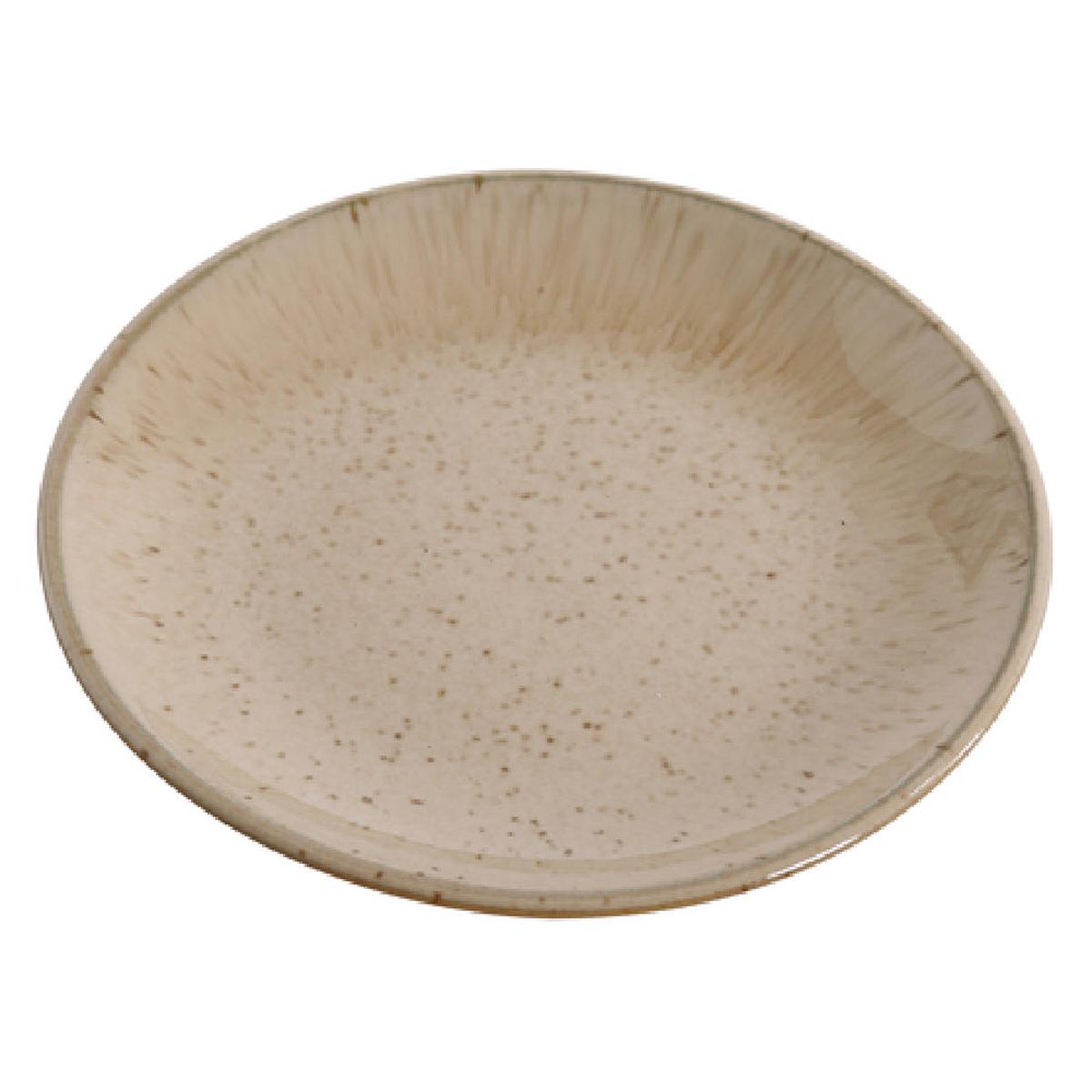 Yanco AG-107 7 Inch Agate Coupe Plate Porcelain Dishwasher Oven Microwave Safe