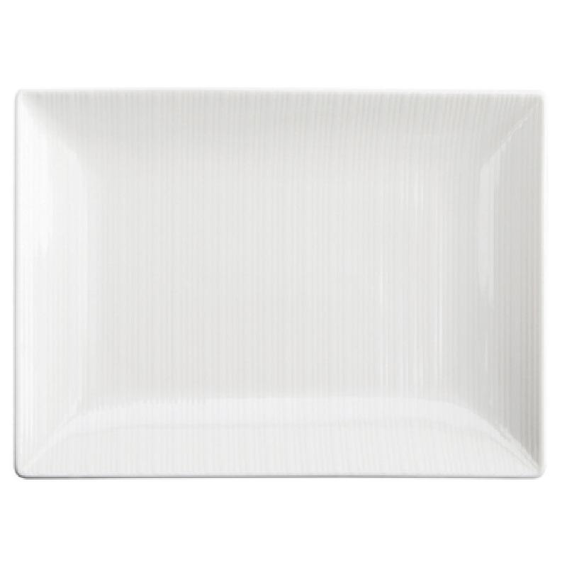 1880 Hospitality L6600000360R 11-3/4 Inch Rectangular Plate Porcelain Chip Resistant
