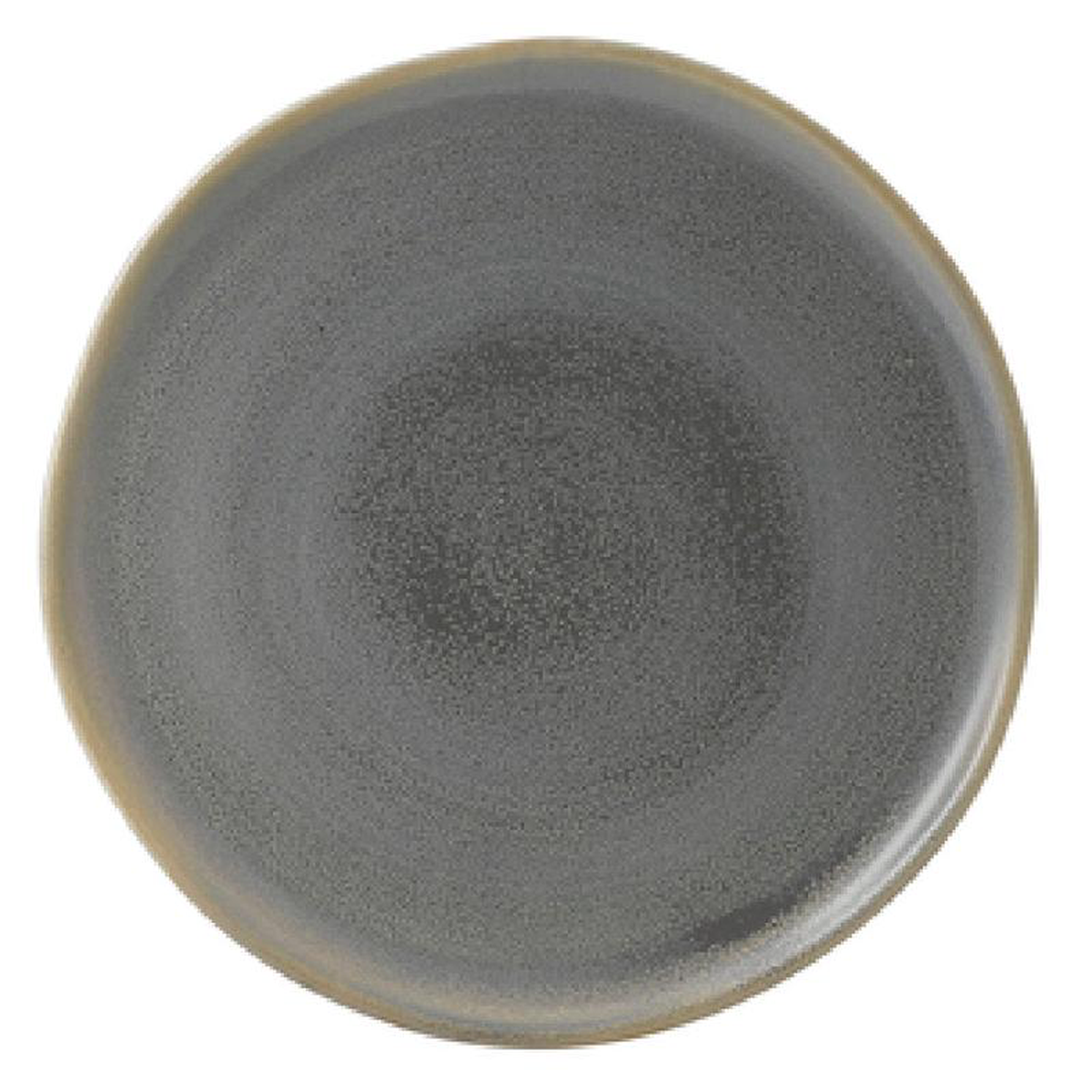 Arc Cardinal EV318 125 Inch Round Flat Plate Dudson Evo Granite Stoneware