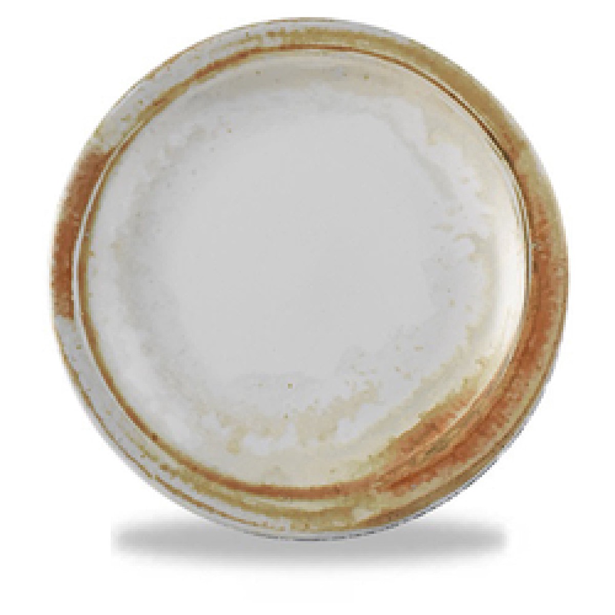Arc Cardinal FN526 6 Inch Dudson Maker's Finca Rim Plate Vitrified Ceramic