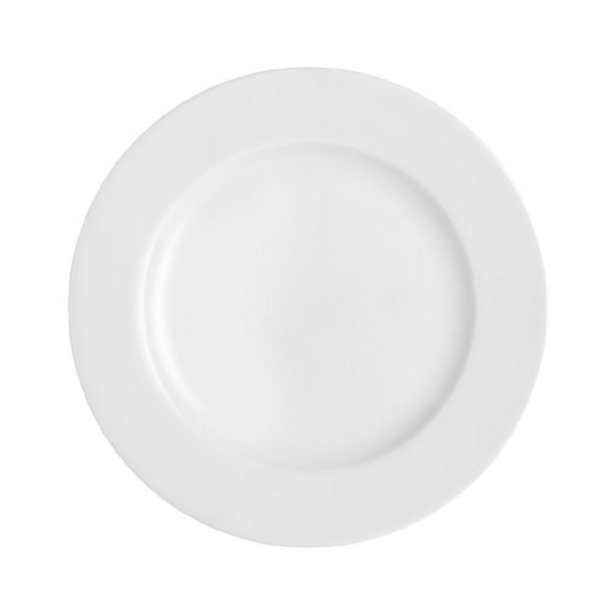 Arc Cardinal FP359 10 Inch Plate High Alumina Porcelain with Wide Rim