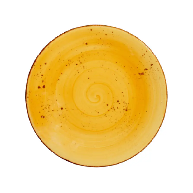 Vertex China LTR-C22 8 Inch Diameter Round Plate Coupe Hand Painted China