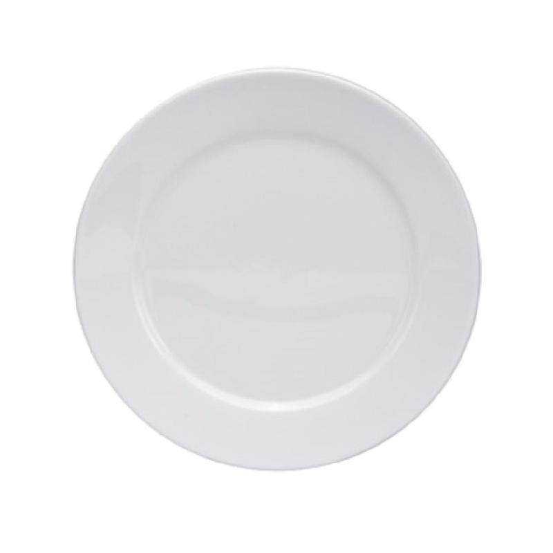 1880 Hospitality F8010000156 11 Inch Diameter Round Plate with Rolled Edge Porcelain