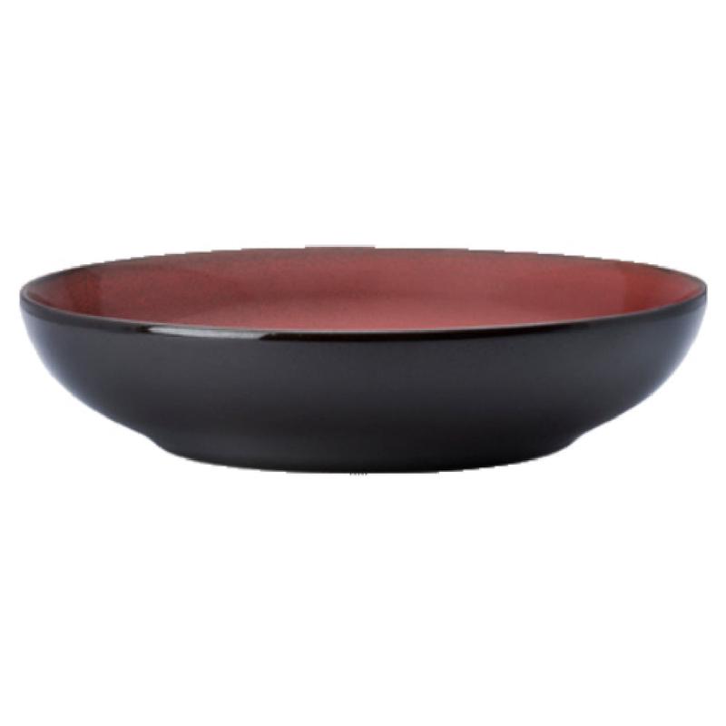 1880 Hospitality L6753066123C 7 Inch Round Plate Coupe Deep Porcelain Two-tone Glaze