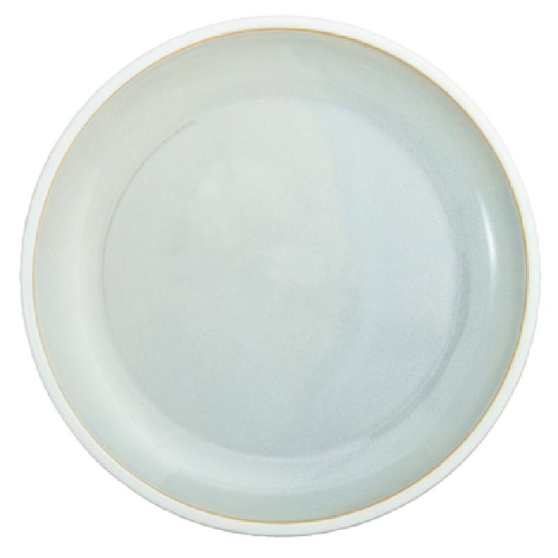 1880 Hospitality F1463051151 10-5/8 Inch Diameter Round Plate Porcelain Grey Glazed