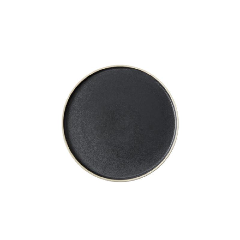 1880 Hospitality MO2701016RS 6-1/4 Inch Round Plate Stoneware Roasted Sesame